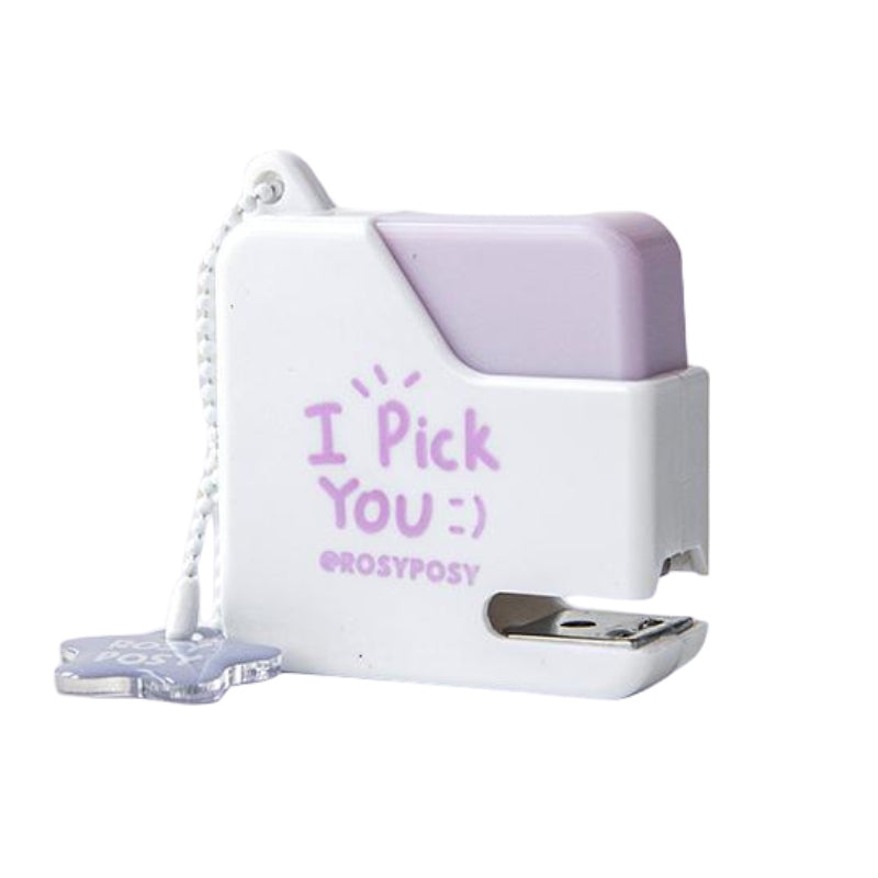 Rosy Posy Sugar Cube Staplers Purple