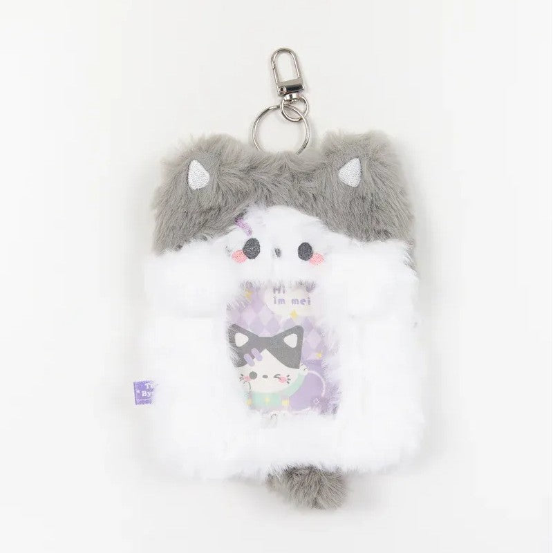 Rosy Posy Tutu & Byebye Soft Fluffy Card Holder Cat Meimei