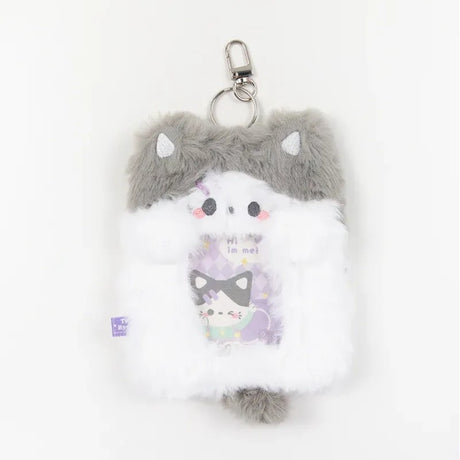 Rosy Posy Tutu & Byebye Soft Fluffy Card Holder Cat Meimei