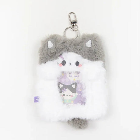 Rosy Posy Tutu & Byebye Soft Fluffy Card Holder Cat Meimei