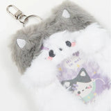 Rosy Posy Tutu & Byebye Soft Fluffy Card Holder Cat Meimei