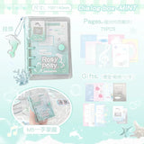 Rosy Posy Dialog Box M5 Notebook Mint