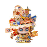 Art Model Metal Assembly Model Cat Alice YM-N146-L