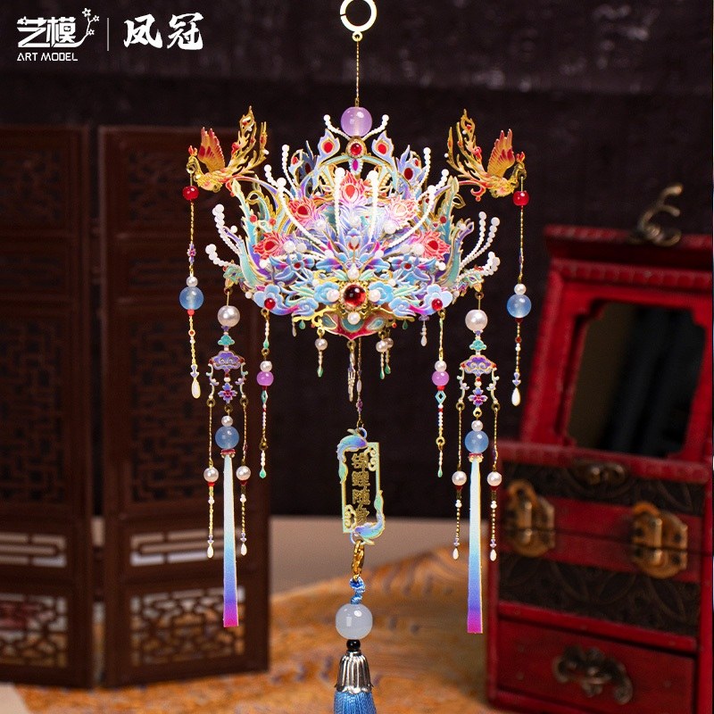 Art Model艺模金属拼装模型小凤冠鸼鶴YM-N144-E