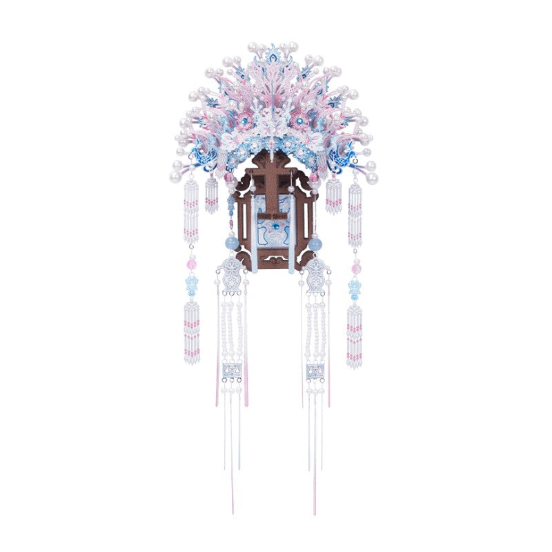 Art Model Metal Assembly Refrigerator Magnets Pink YM-N188-A