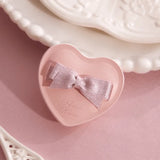 Flower Knows Strawberry Cupid Heart Shaped Marshmallow Powder Puff 1pcs