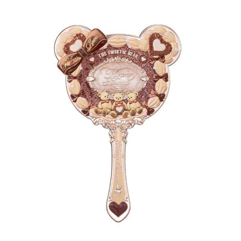 Flower Know花知晓甜心小熊公主镜焦糖棕