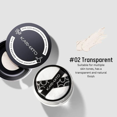 KATO-KATO Refresh Makeup Setting Powder #02 Transparent