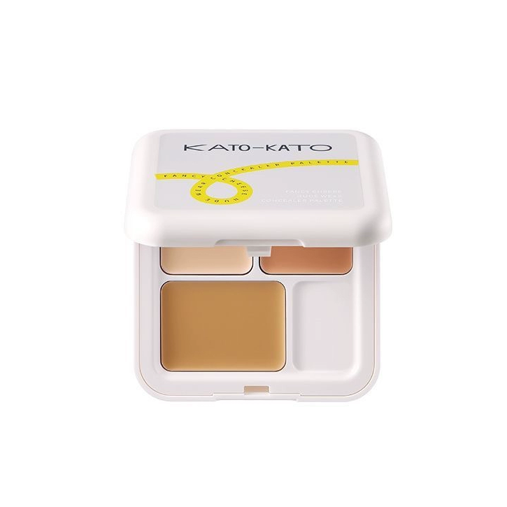 Kato-Kato Fancy Cheese Thr-Concealer Palette ##N01 Creamy Cheese