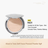 KATO-KATO Just in Tune Finish Pressed Powder #N01 6.5g