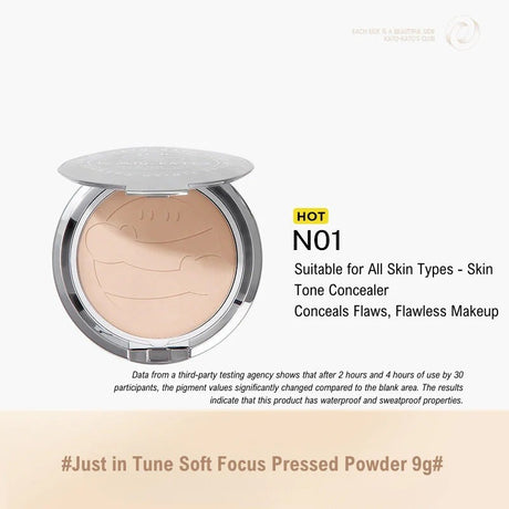 KATO-KATO Just in Tune Finish Pressed Powder #N01 6.5g