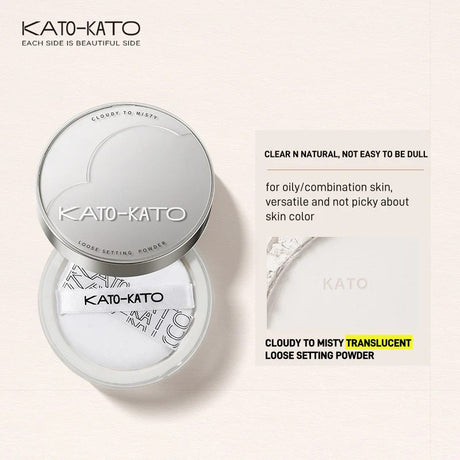 Kato-Kato多云转雾控油散粉#01透明色 8g