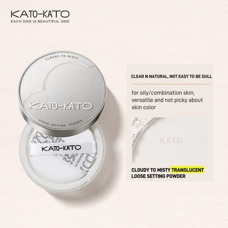 Kato-Kato多云转雾控油散粉#01透明色 8g