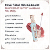 Flower Nose Strawberry Rococo Series Cloud Mat Lip #S08 Velvet Redwood
