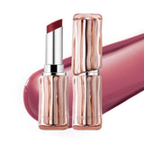 Mistine Lipstick Thai Latte Sheer Aqua Rouge Flowing Jamaica #S03 Shell Luster Peach