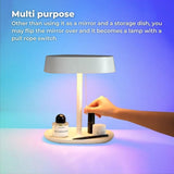 Muid Desktop Lamp Makeup Mirror White