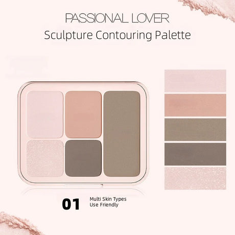 Passional Lover All-in-One Face Contouring Palette #01