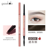 Gracebabi 005 Ultra-fine Eyebrow Pencil #01 Misty Gray Brown