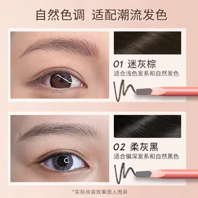 Gracebabi 005 Ultra-fine Eyebrow Pencil #01 Misty Gray Brown