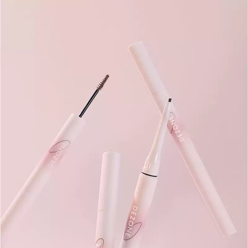 Dezone Dual Head Eyebrow Pencil & Brow Tint #H02 Coffee Brown