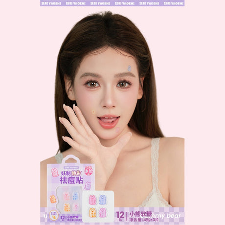 YaoZhi Acne Pimple Patch Trial Size Gummy Bears 12pcs