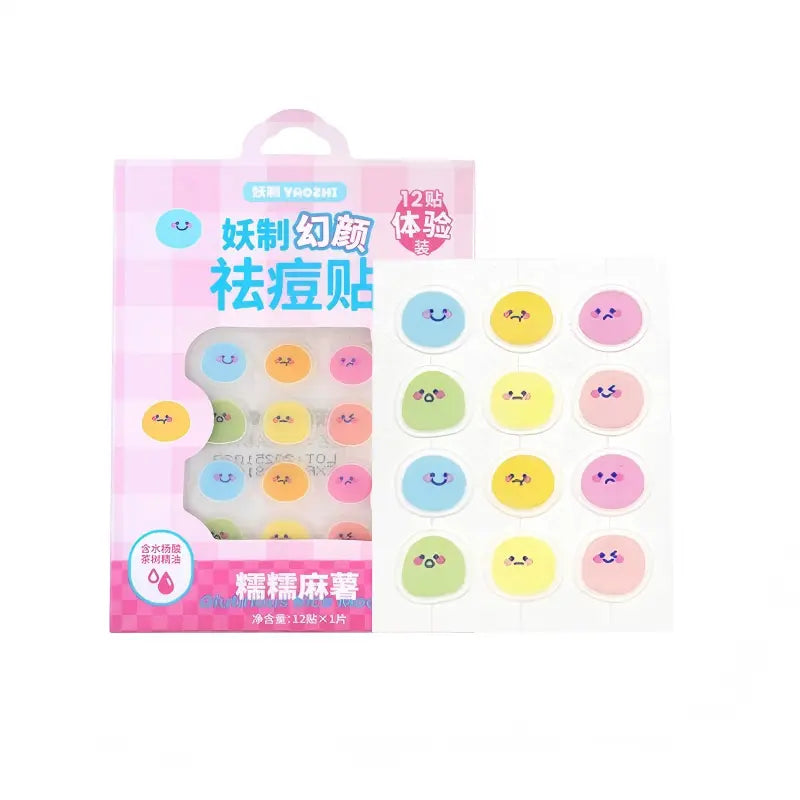YaoZhi Acne Patch Glutinous Rice Mochi Ball 12pcs