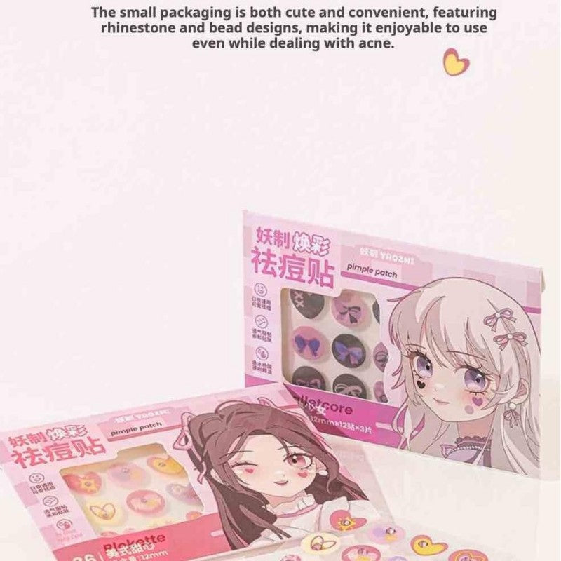 YaoZhi妖制焕彩祛痘贴轻薄防水半熟少女 36贴*3片