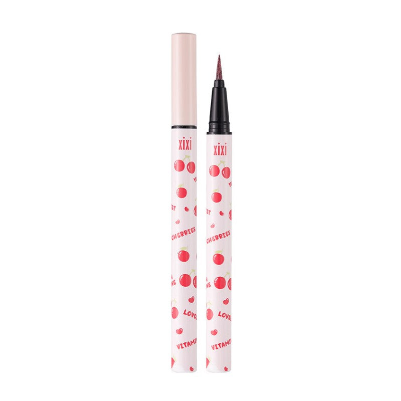 Xixi Fruit Party Pearlescent Liquid Eyeliner #L02 Wine Red