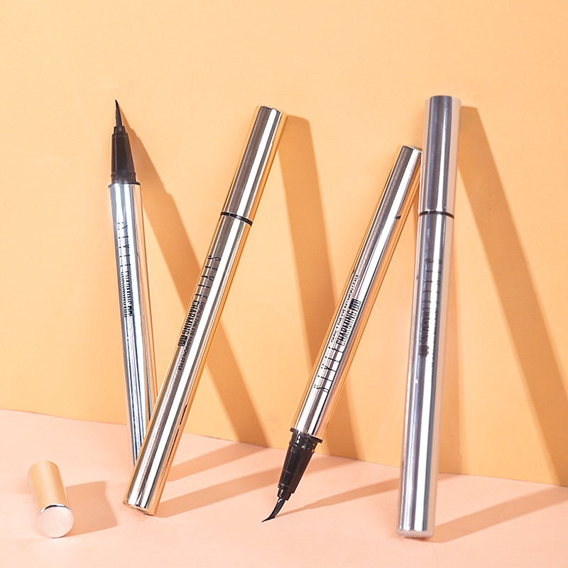 Xixi型色飞扬眼线液笔防水防汗#04珠光金色