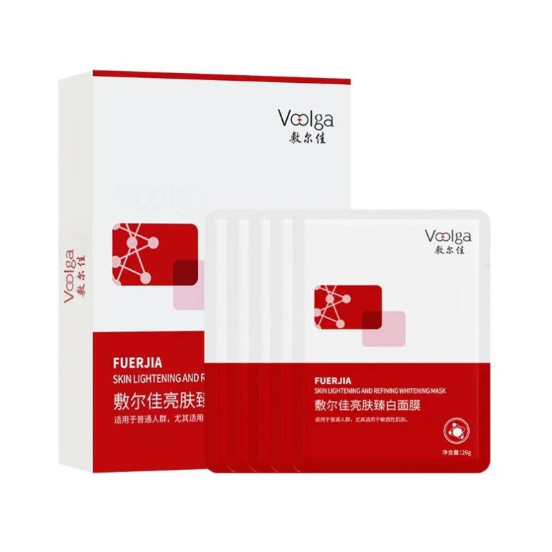 Voolga Skin Lightening And Refining Whitening Mask 5pcs