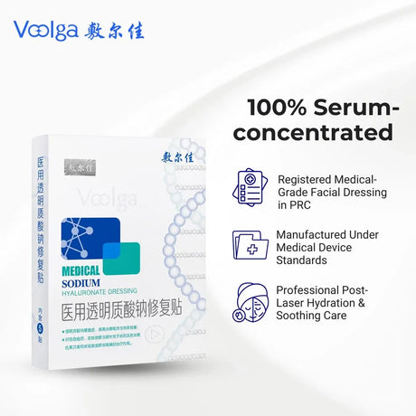 Voolga Medical Sodium Hyaluronate Dressing Mask 1pcs