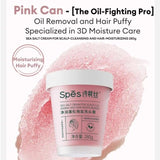 Spes Purifying Fluffy Oil Control Sea Salt Shampoo Pink 280g