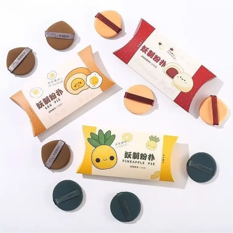 Yaozhi妖制蛋黄派粉扑干湿两用棉花糖粉扑