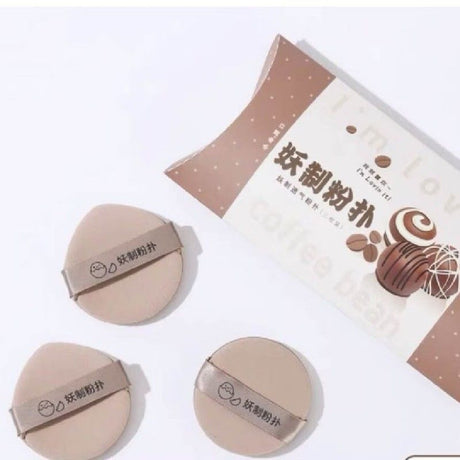 Yaozhi妖制气垫粉扑干湿两用透气摩卡豆