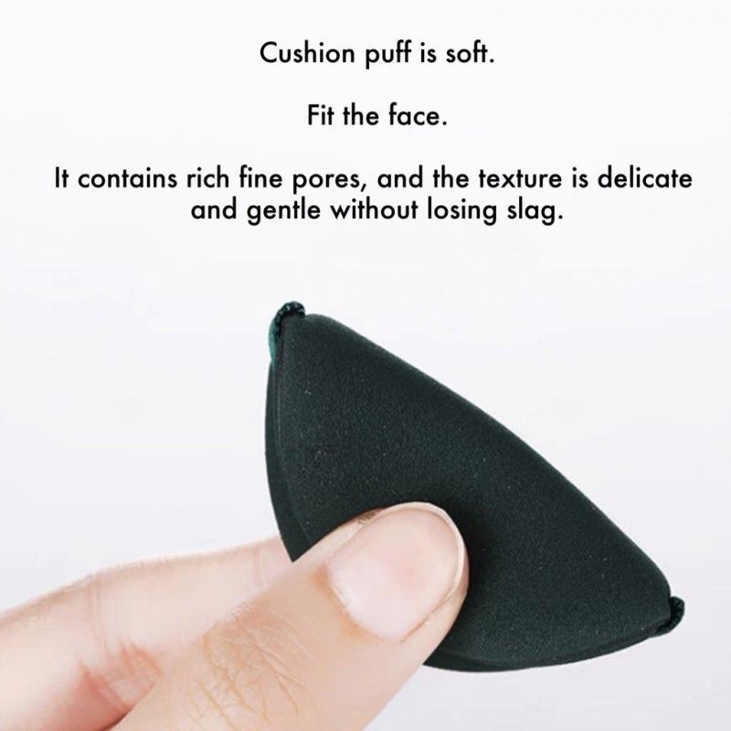 Yaozhi Multi Function Cushion Puff Coffee Bean 3pcs