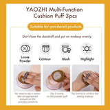 Yaozhi Multi Function Cushion Puff Coffee Bean 3pcs