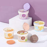 Yaozhi Ice Cream Cushion Puff Coconut 2pcs