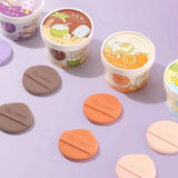 Yaozhi Ice Cream Cushion Puff Sweet Orange 2pcs