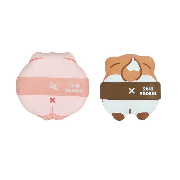 YaoZhi Pupu Family Makeup Puff Pupu & Pipi Pig 2pcs