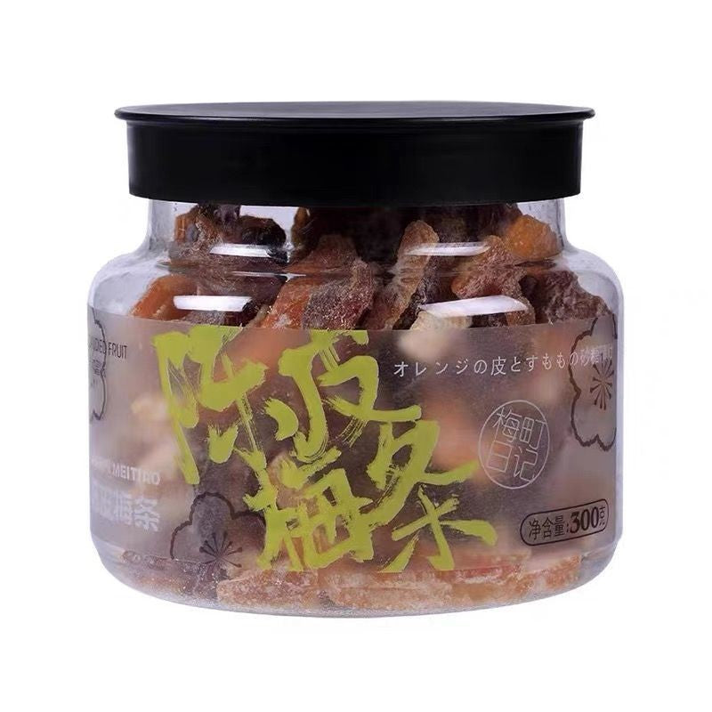 Mei Ting Ri Ji梅町日记陈皮梅条 158g