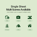 Amortals Disposable Vacuum Bath Towel 140*70cm 1pcs