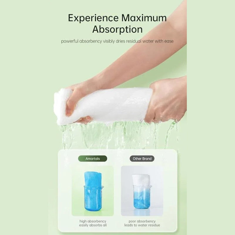 Amortals Disposable Vacuum Bath Towel 140*70cm 1pcs