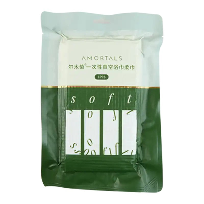 Amortals Disposable Vacuum Bath Towel 140*70cm 1pcs