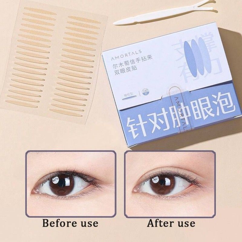 Amortals Double Eyelid Patch Olive Shape 180 Patch
