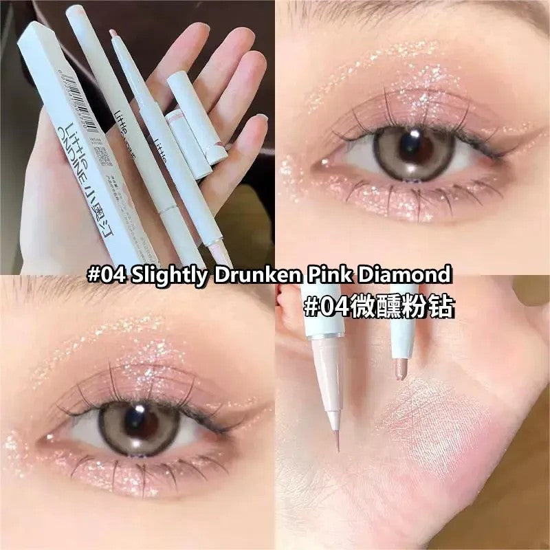 Little Ondine Highlighter & Shadow Eyeliner #04 Slightly Drunken Pink Diamond
