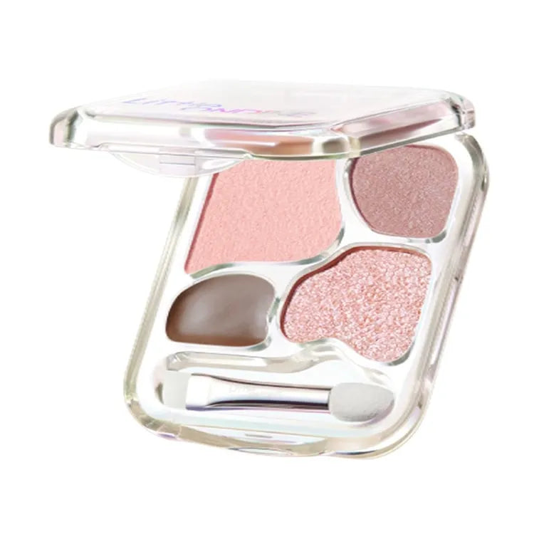 Little Ondine小奥汀爱豆四色卧蚕眼影盘#02心动裸粉