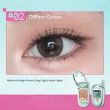 Little Ondine x Tamagotchi Multi-use Makeup Powder #02 Matte Orange Brown