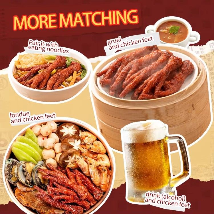 Wang Xiaolu Chicken Paw  Brine Flavour 105g