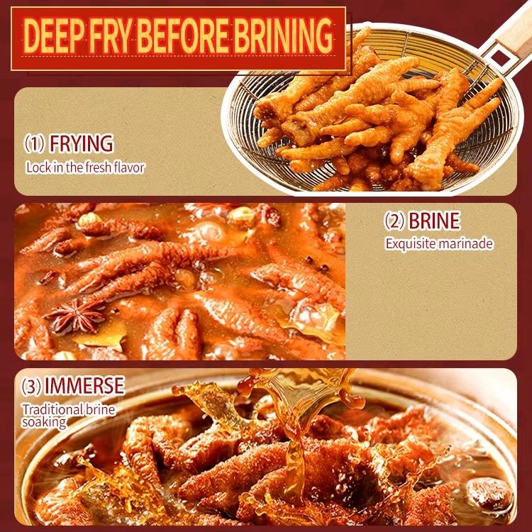 Wang Xiaolu Chicken Paw  Brine Flavour 105g