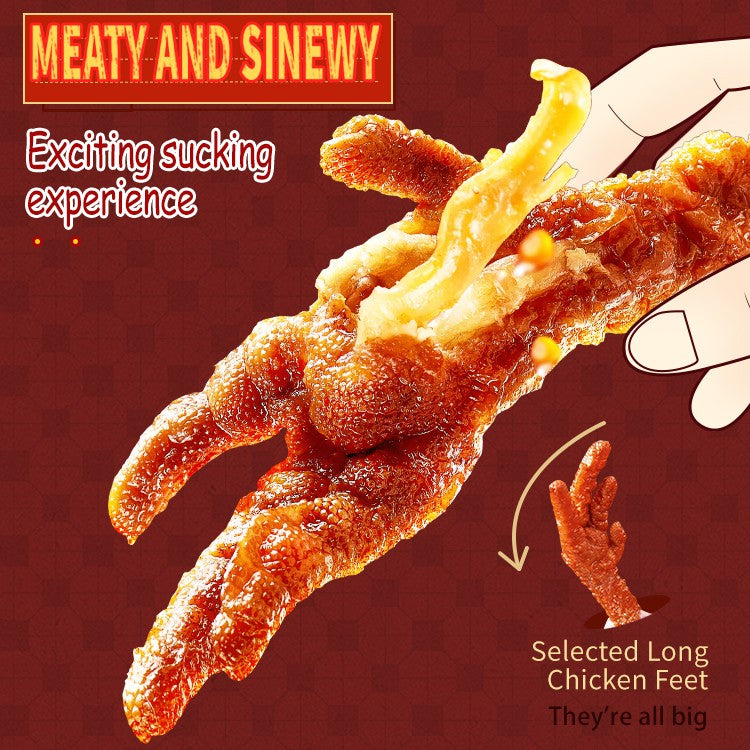 Wang Xiaolu Chicken Paw  Brine Flavour 105g